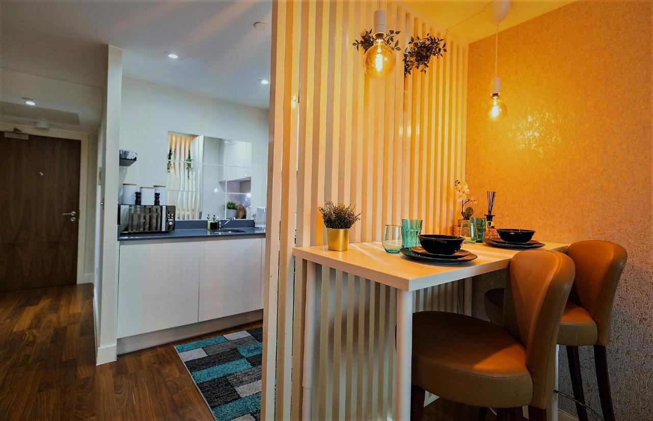 Luxury 9Ine Broad Street Apartments, Beautiful City View, Public Parking, Бирмингем Экстерьер фото